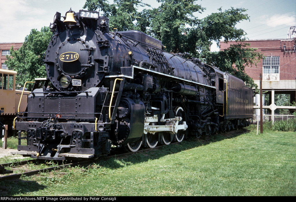 C&O 2716 Alco 2-8-4